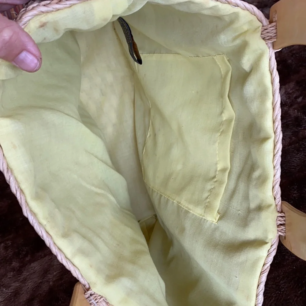 Xhilaration Unused Natural Cornhusk‎ Tote Bag